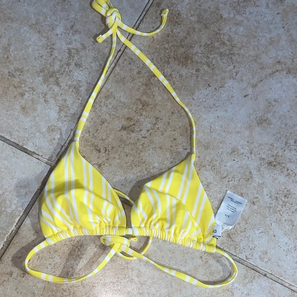 ONIA size S Megan Bikini Top yellow - Picture 2 of 3